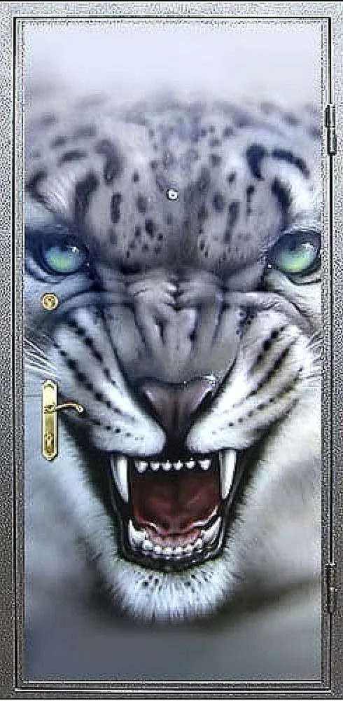 Входная дверь Zerda-9 (Фотопечать / МДФ Шпон)